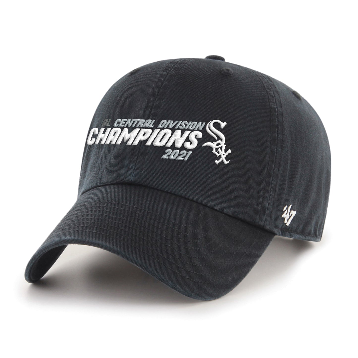 Chicago White Sox 2021 Division Champs Clean Up Adjustable Hat