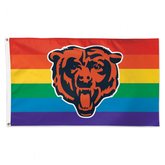 Chicago Bears Pride Flag - Deluxe 3' x 5'