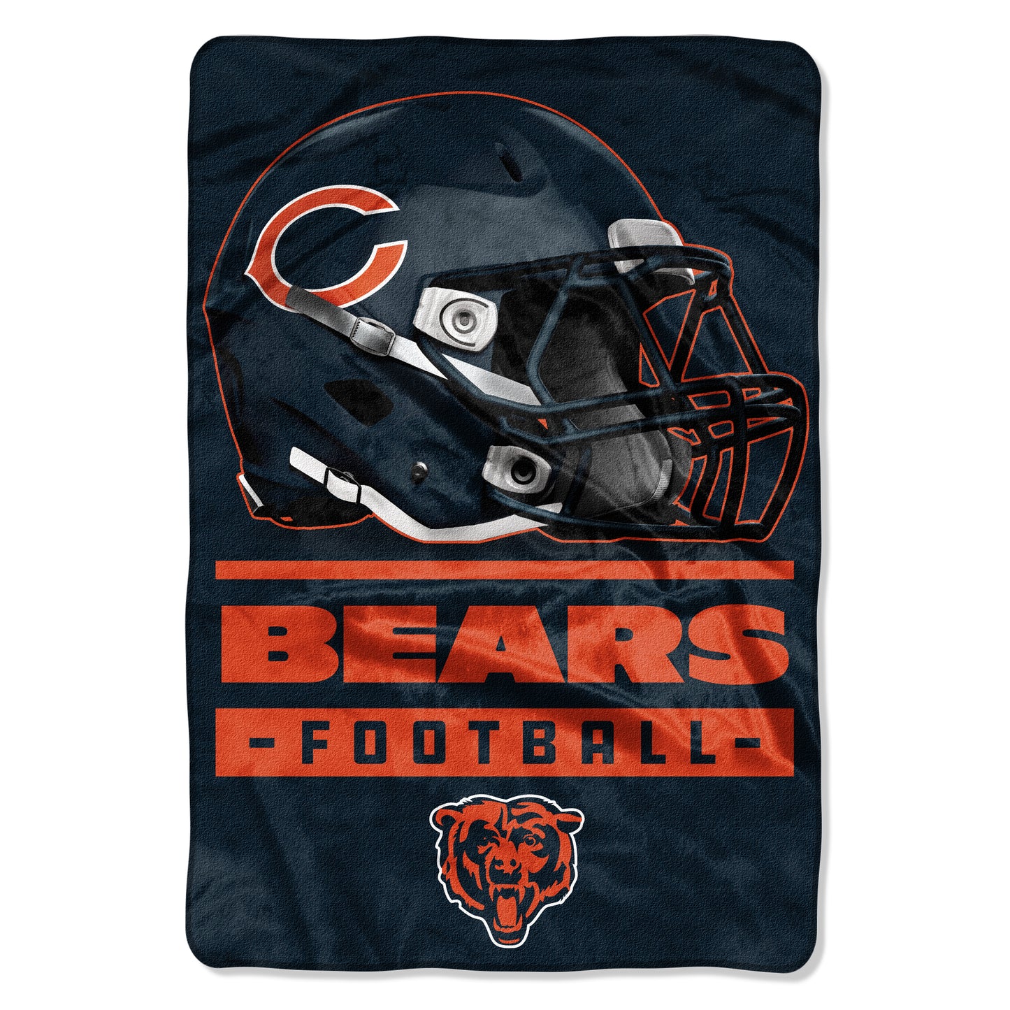 Chicago Bears Plush Blanket 62x90