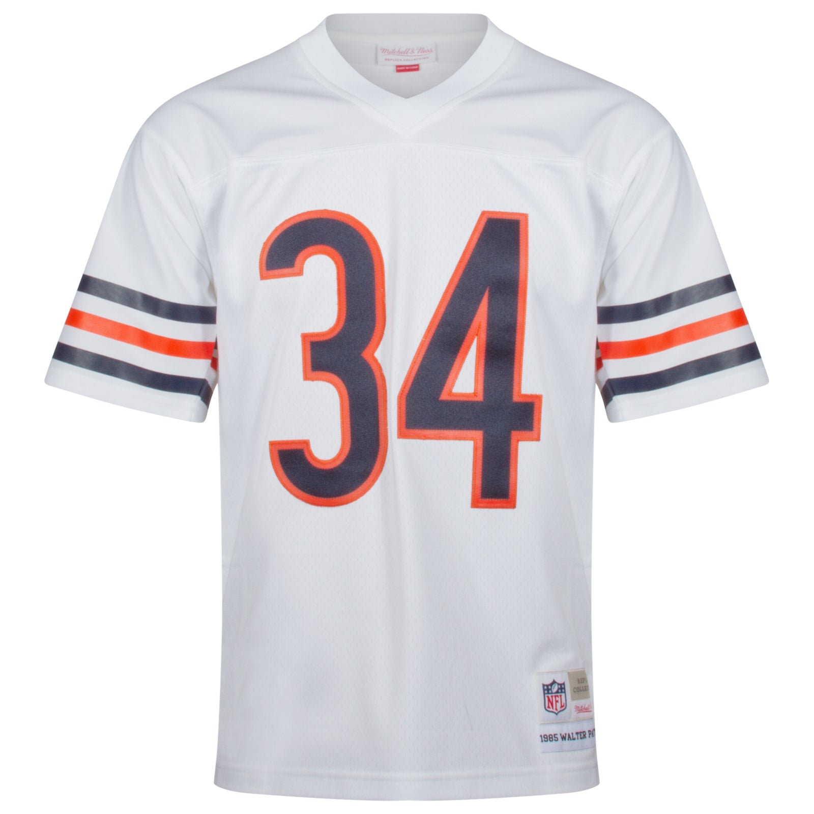 Bears No34 Walter Payton Men's White Nike Multi-Color 2020 Crucial Catch Limited Jersey