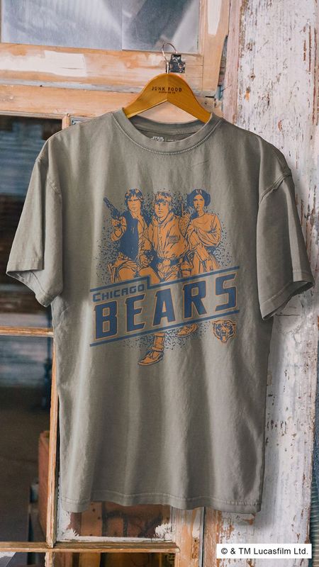 NFL Chicago Bears Classic Tee, Junk Food Clothing