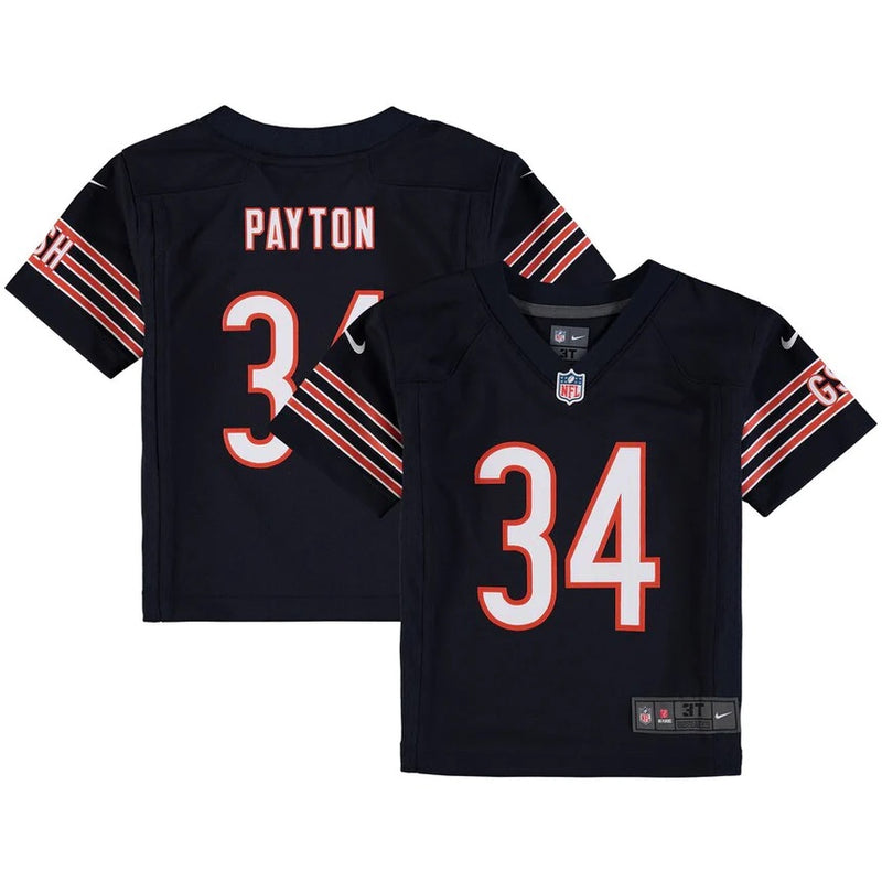 Walter Payton Chicago Bears Nike Navy Toddler Game Jersey