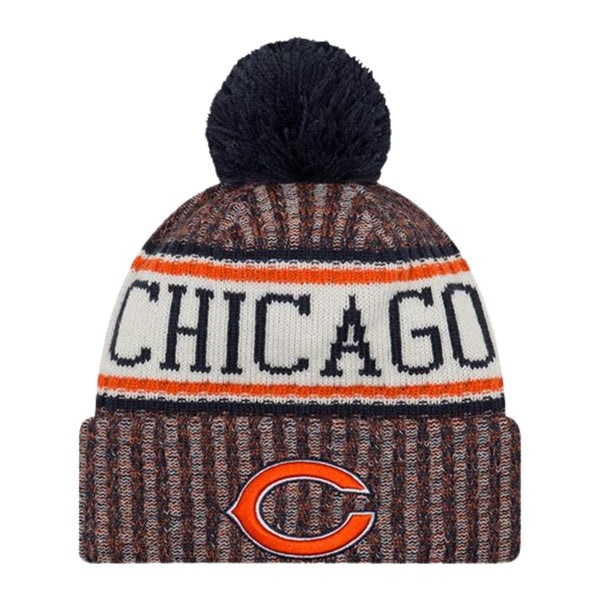 Chicago Bears Bear Head2021 Salute to Service On-Field Knit by New Era