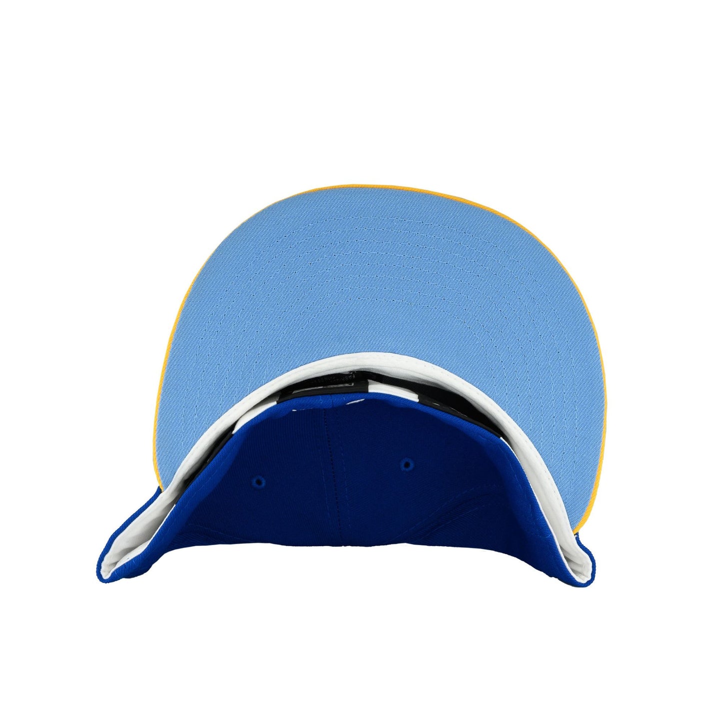 Buffalo Bisons Blue Azure/.Gold/Sky UV New Era 59FIFTY Fitted Hat