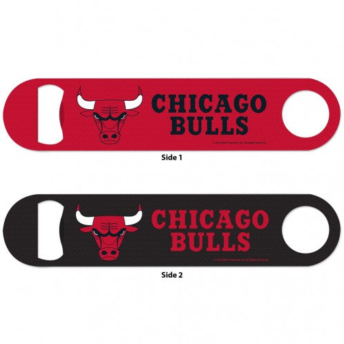 Chicago Bulls 2-Sided Metal Bottle Opener
