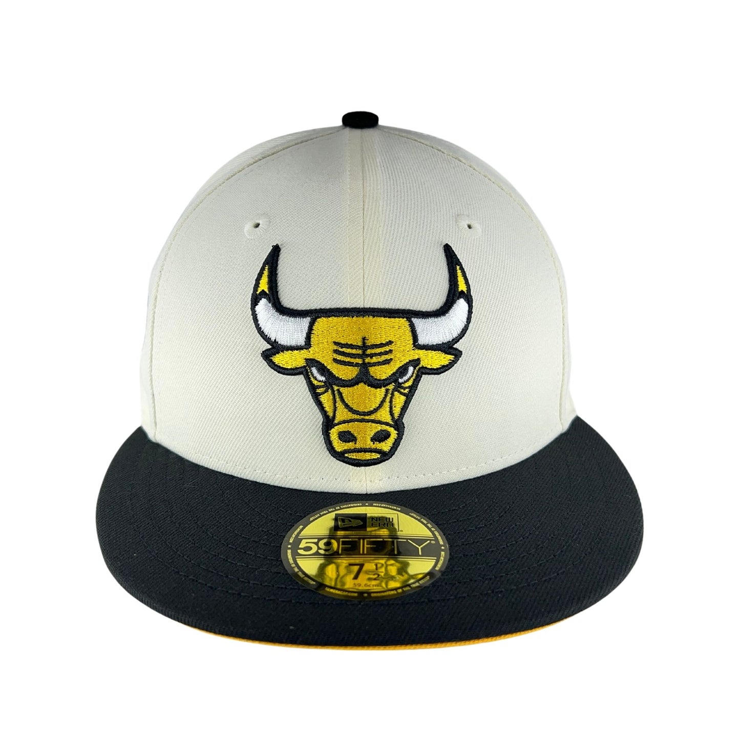 Chicago Bulls Chrome/Black/Gold UV New Era 59FIFTY Fitted Hat