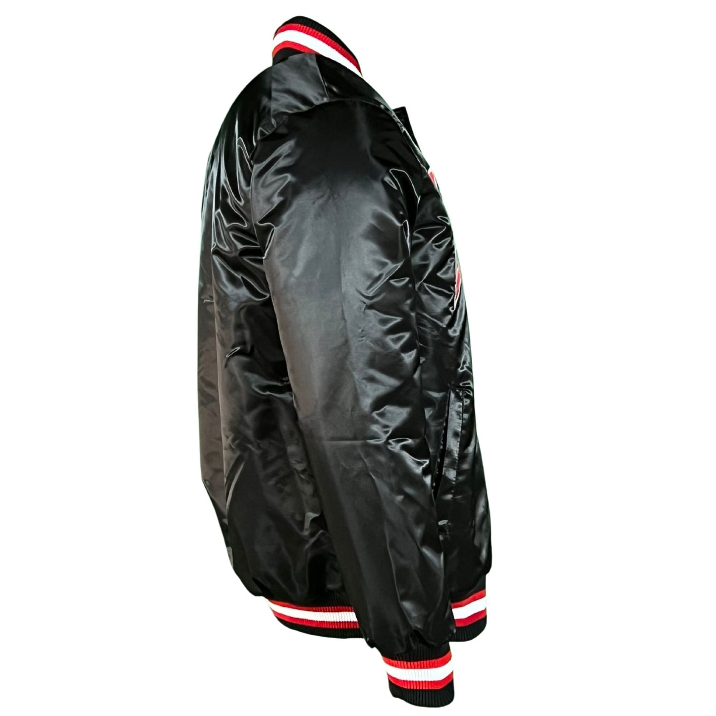 Chicago Bulls Black Vintage Starter Jacket