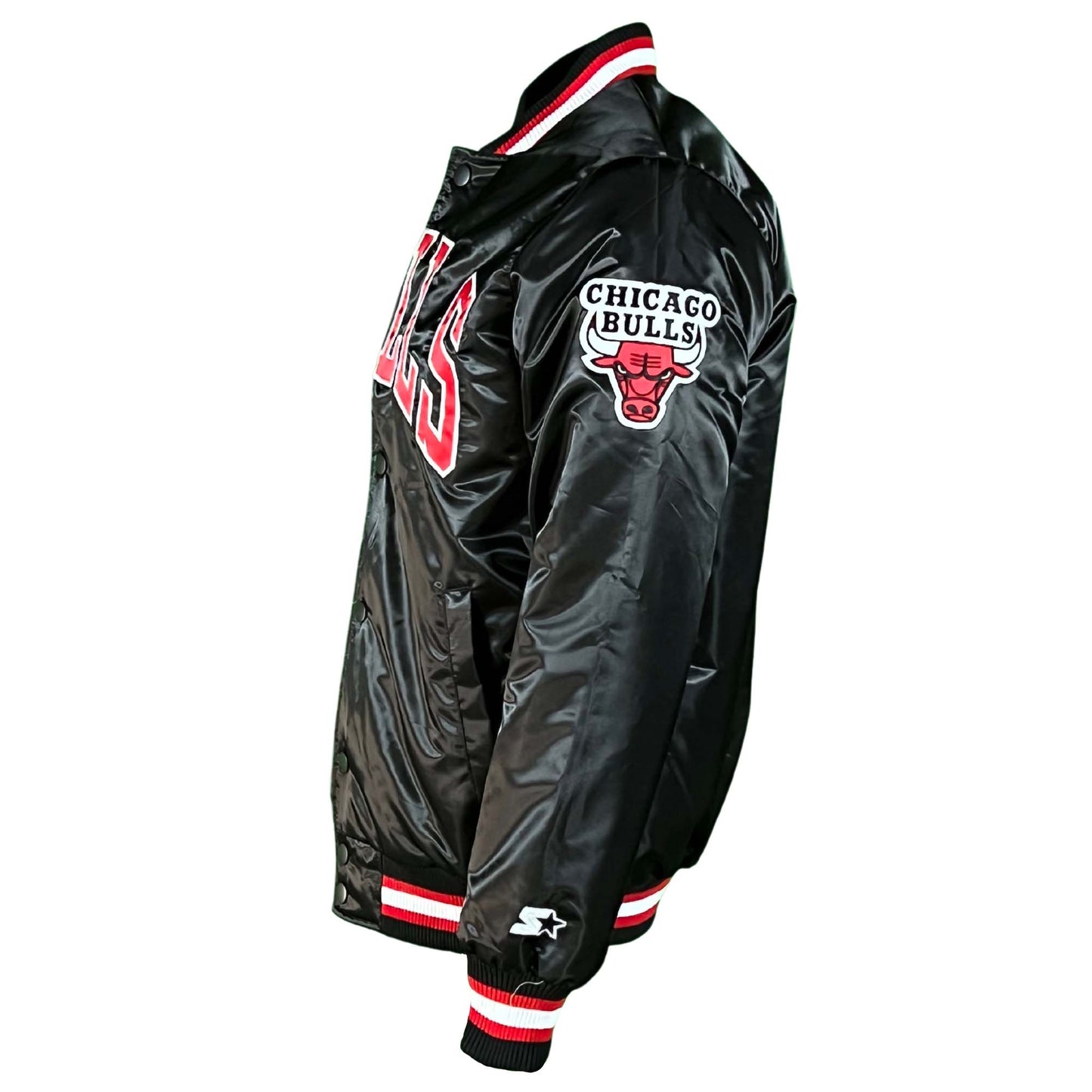 Chicago Bulls Black Vintage Starter Jacket