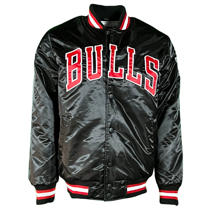 Starter Satin Varsity Chicago Bulls Tri-Color Jacket - HJacket