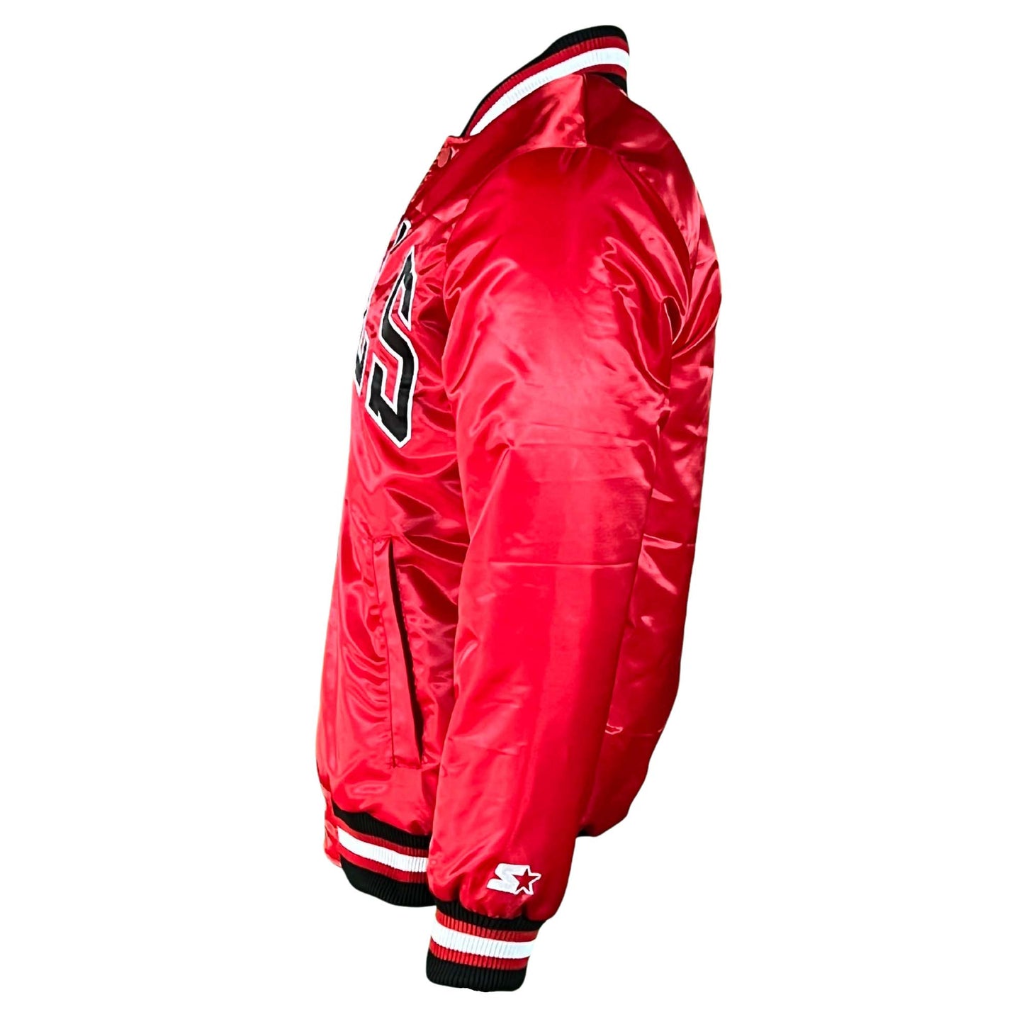Unisex Chicago Bulls Red Sports Vintage Jacket Starter Street – Clark