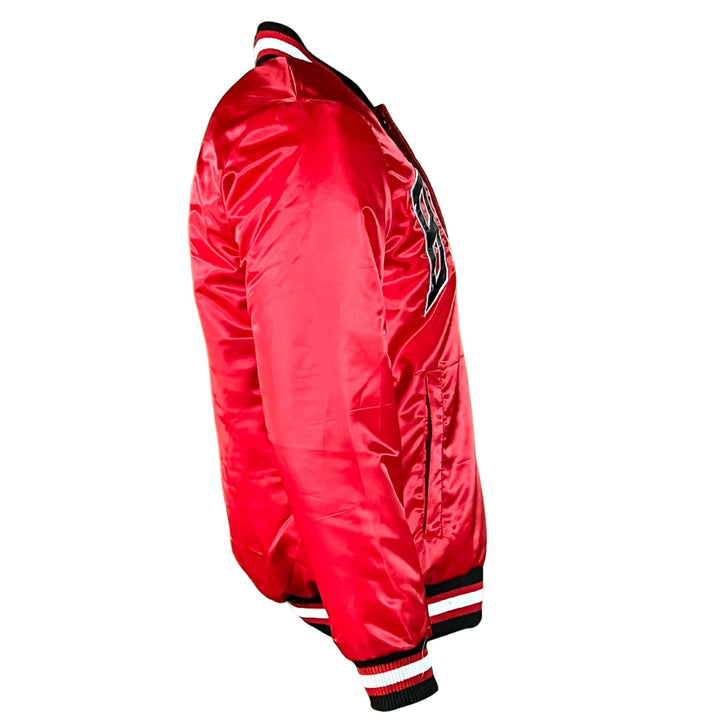 Unisex Chicago Bulls Red Vintage Starter Jacket - Clark Street Sports