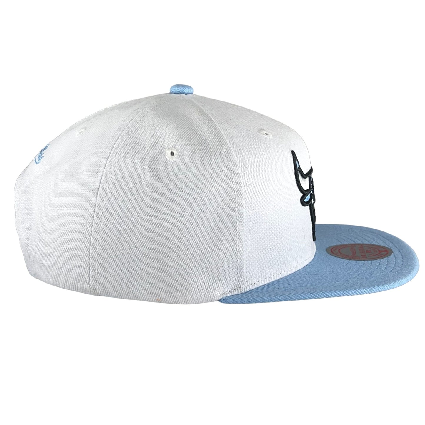 Chicago Bulls White/Columbia Blue Snapback Hat