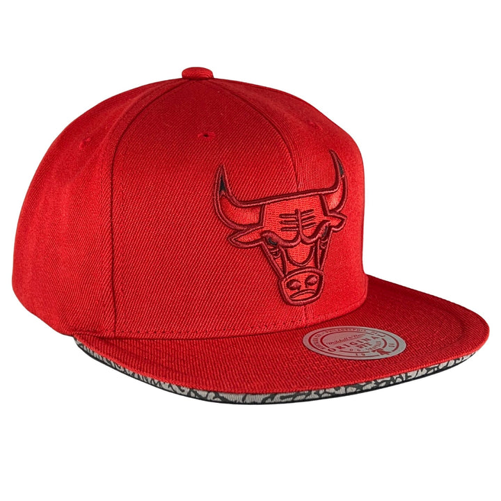 Chicago Bulls All Red Snapback Hat