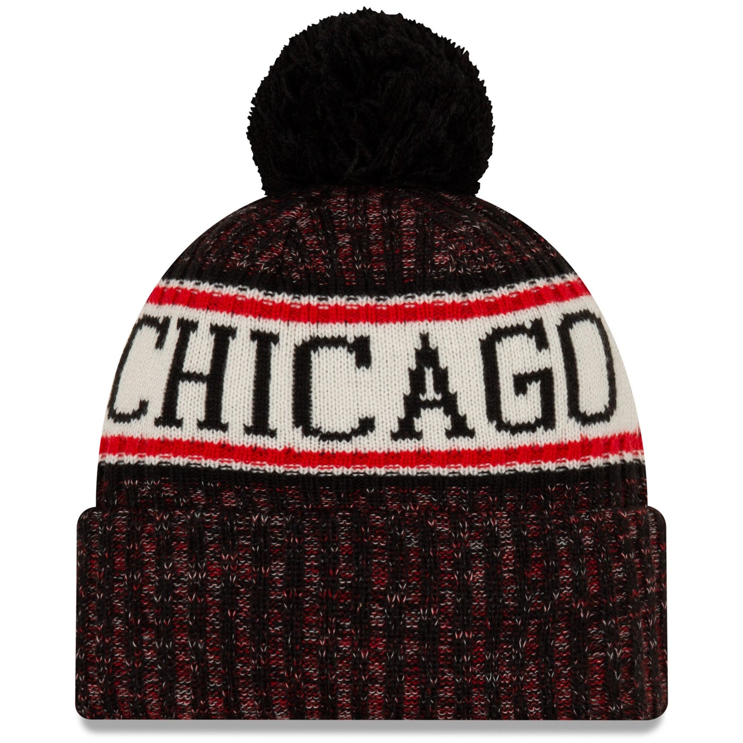 Chicago Bulls New Era Sport Knit w/ Pom