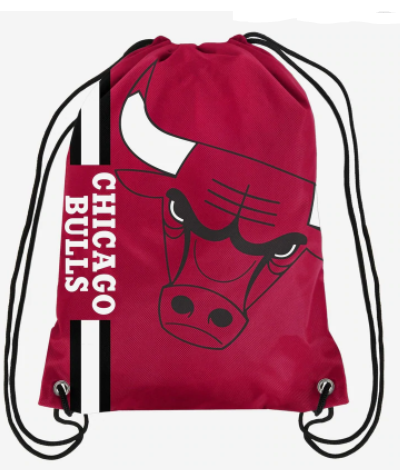 Chicago Bulls Big Logo Drawstring Bag