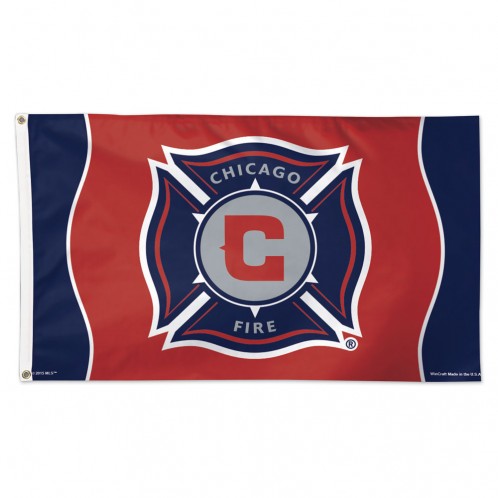 Chicago Fire FC Deluxe 3'x5' Flag