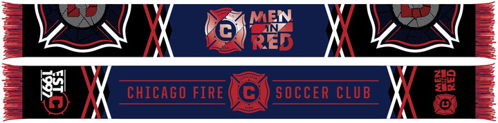 Chicago Fire Sliced scarf