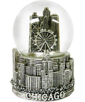 CHICAGO 45 MM POLY SILVER GLOBE