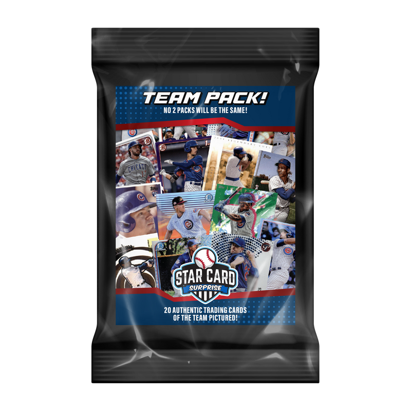 Chicago Cubs Team Pack Baseball Cards