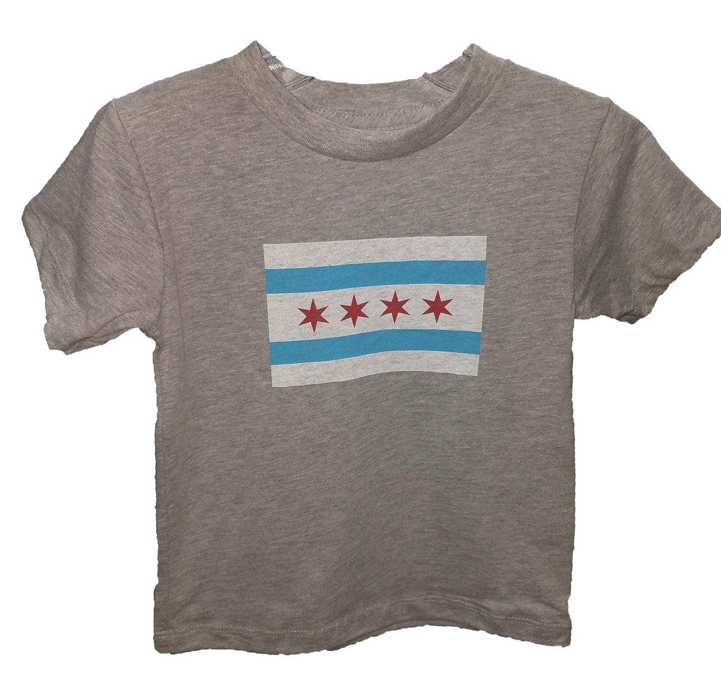 Chicago Flag Athletic Heather Toddler Tee