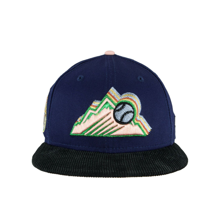 New Era Colorado Rockies 59FIFTY Fitted Hat - Green/ Black 7 1/4