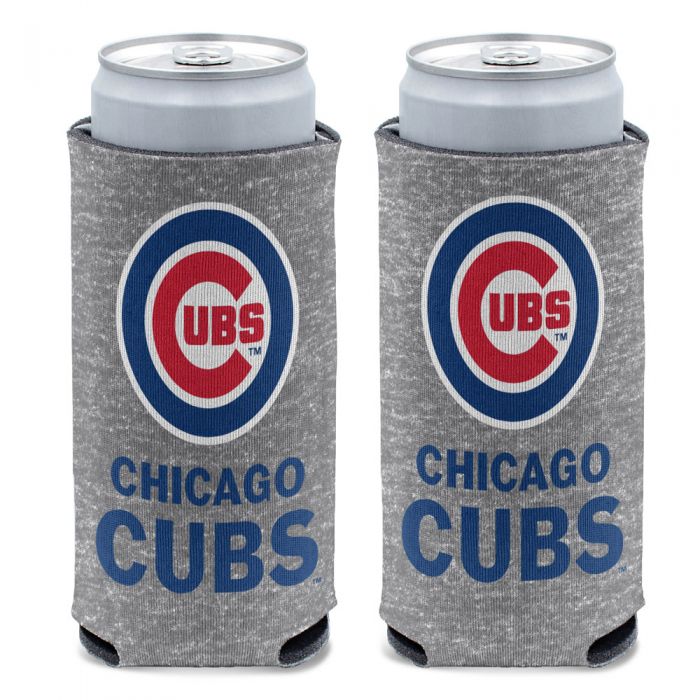 Chicago Cubs Gray 12oz. Slim Can Cooler