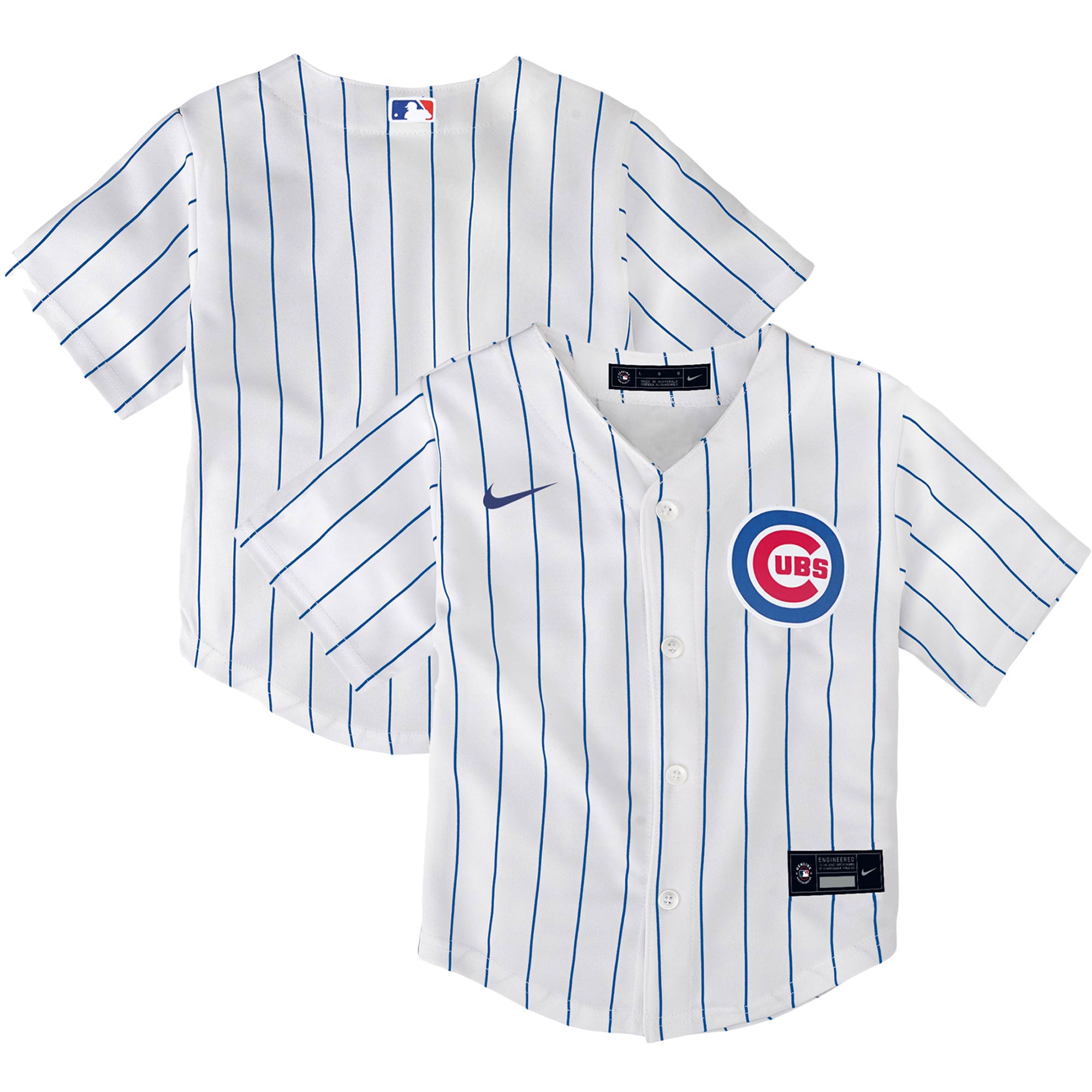 Newborn & Infant Nike White Chicago Cubs Official Jersey Romper 
