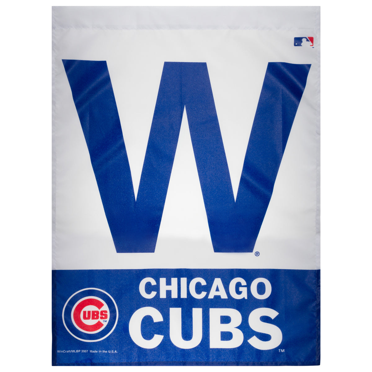 Chicago Cubs W Vertical Flag 28" x 40"