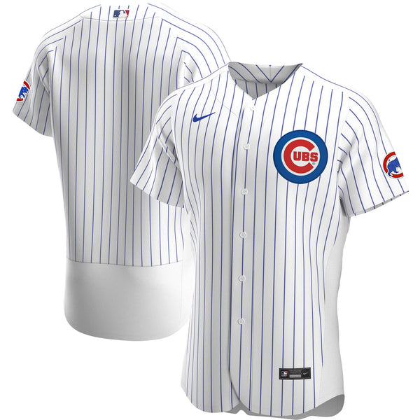 Chicago Cubs Home Pinstripe Women's Custom Nike Replica Jersey - Clark  Street Sports