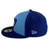 Chicago Cubs Columbia Blue/Royal 1962 - 1971 Logo New Era 59FIFTY Fitted Hat