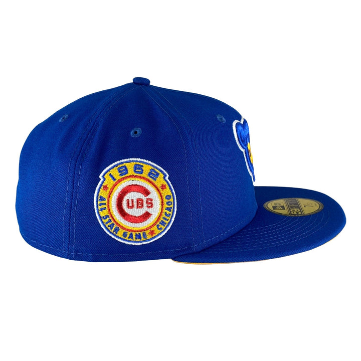 Chicago Cubs Royal and Gold 1962 - 1971 Logo W/1962 ASG Patch New Era -  Clark Street Sports