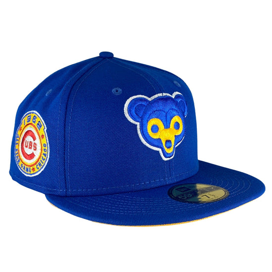 Chicago Cubs Royal and Gold 1962 - 1971 Logo W/1962 ASG Patch New Era ...