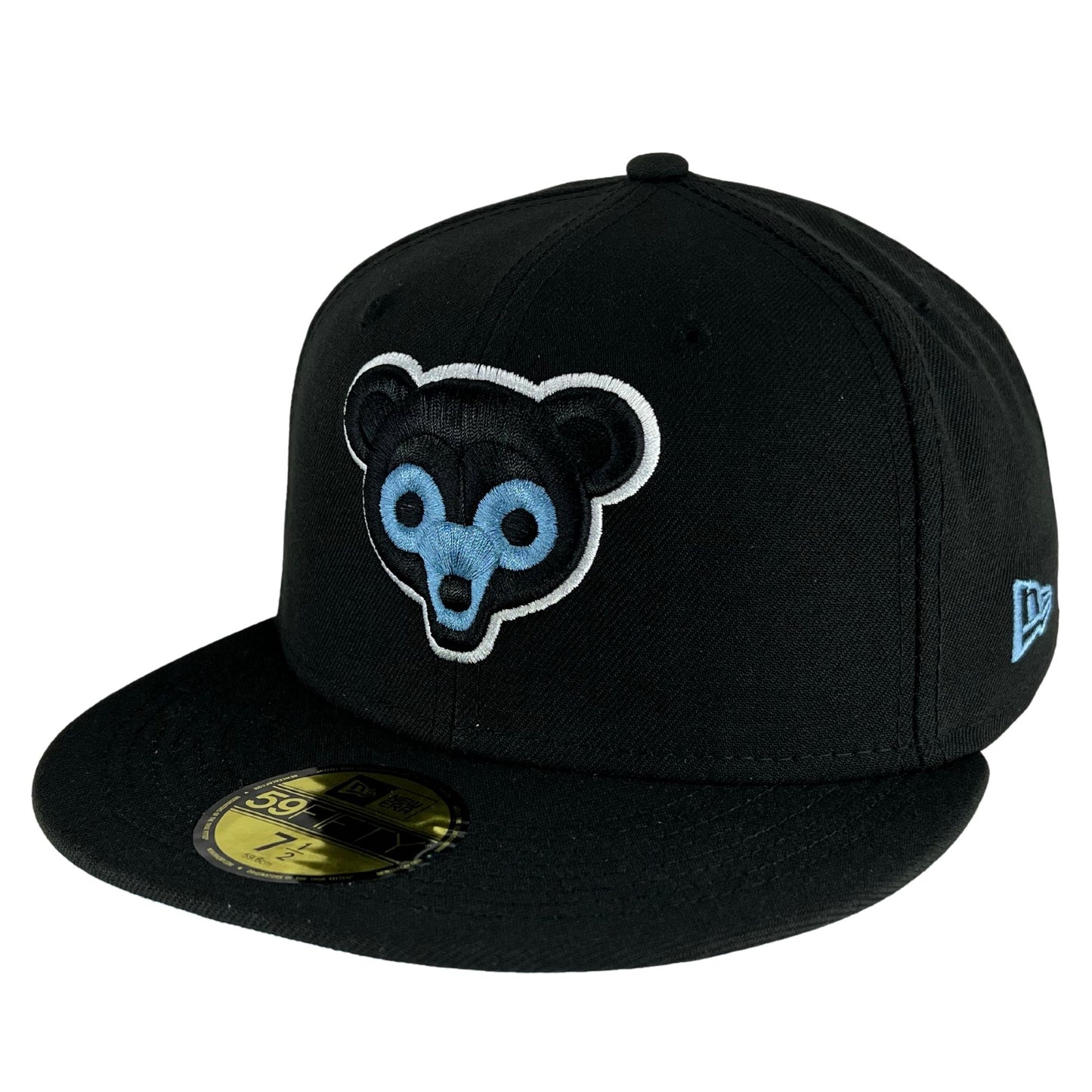 Chicago Cubs Black/Sky Blue 1962 ASG New Era 59FIFTY Fitted Hat