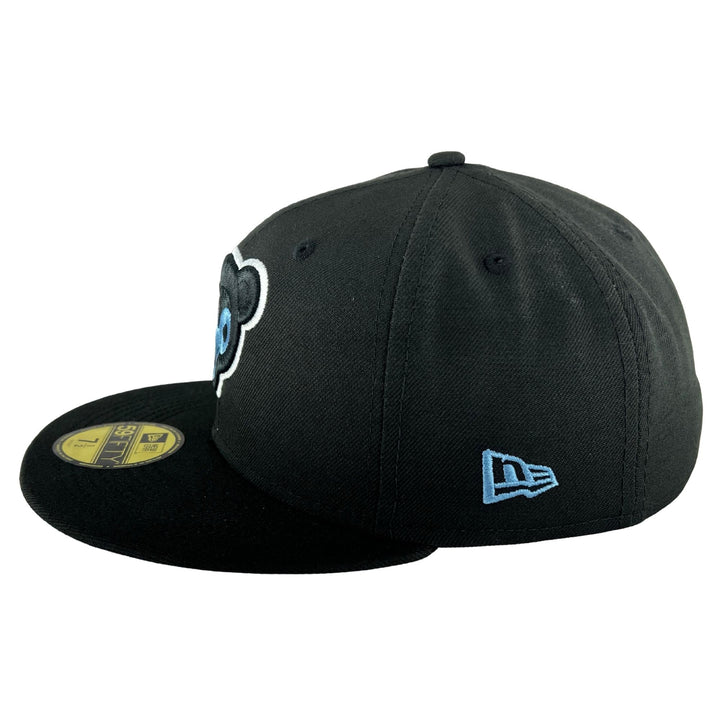 Chicago Cubs 1969 Black & Baby Blue 59FIFTY Fitted Cap 7 7/8 = 24 5/8 in = 62.5 cm