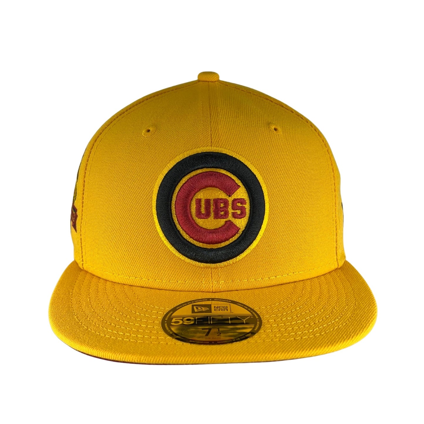 Chicago Cubs Gold/Burgundy UV 1990 ASG New Era 59FIFTY Fitted Hat