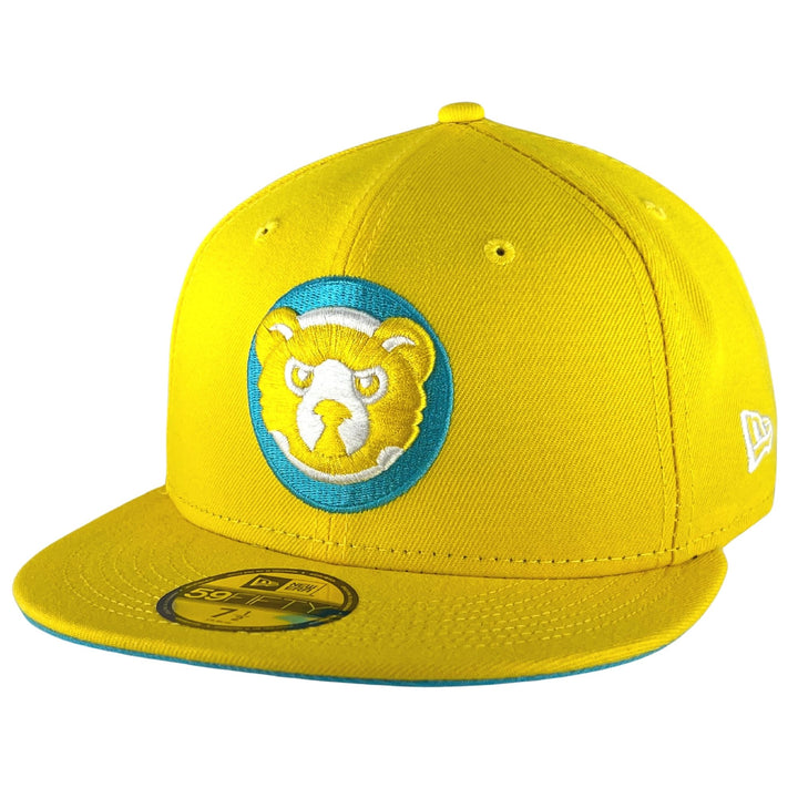 Chicago Cubs 1994 -1996 Logo Yellow New Era 59FIFTY Fitted Hat