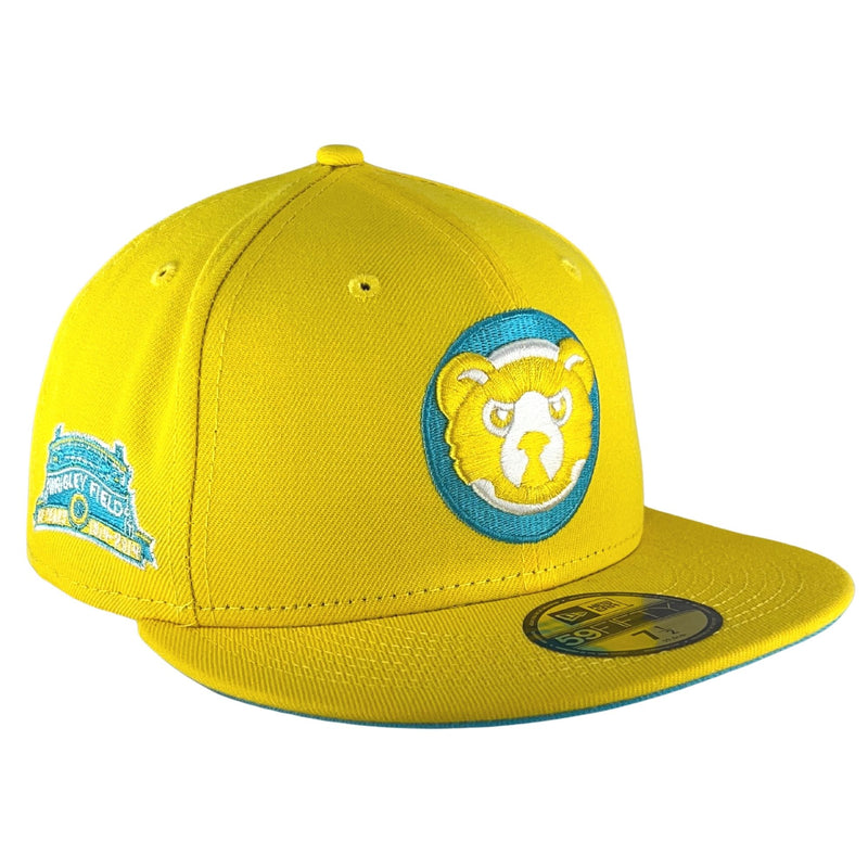 Chicago Cubs 1994 -1996 Logo Yellow New Era 59FIFTY Fitted Hat