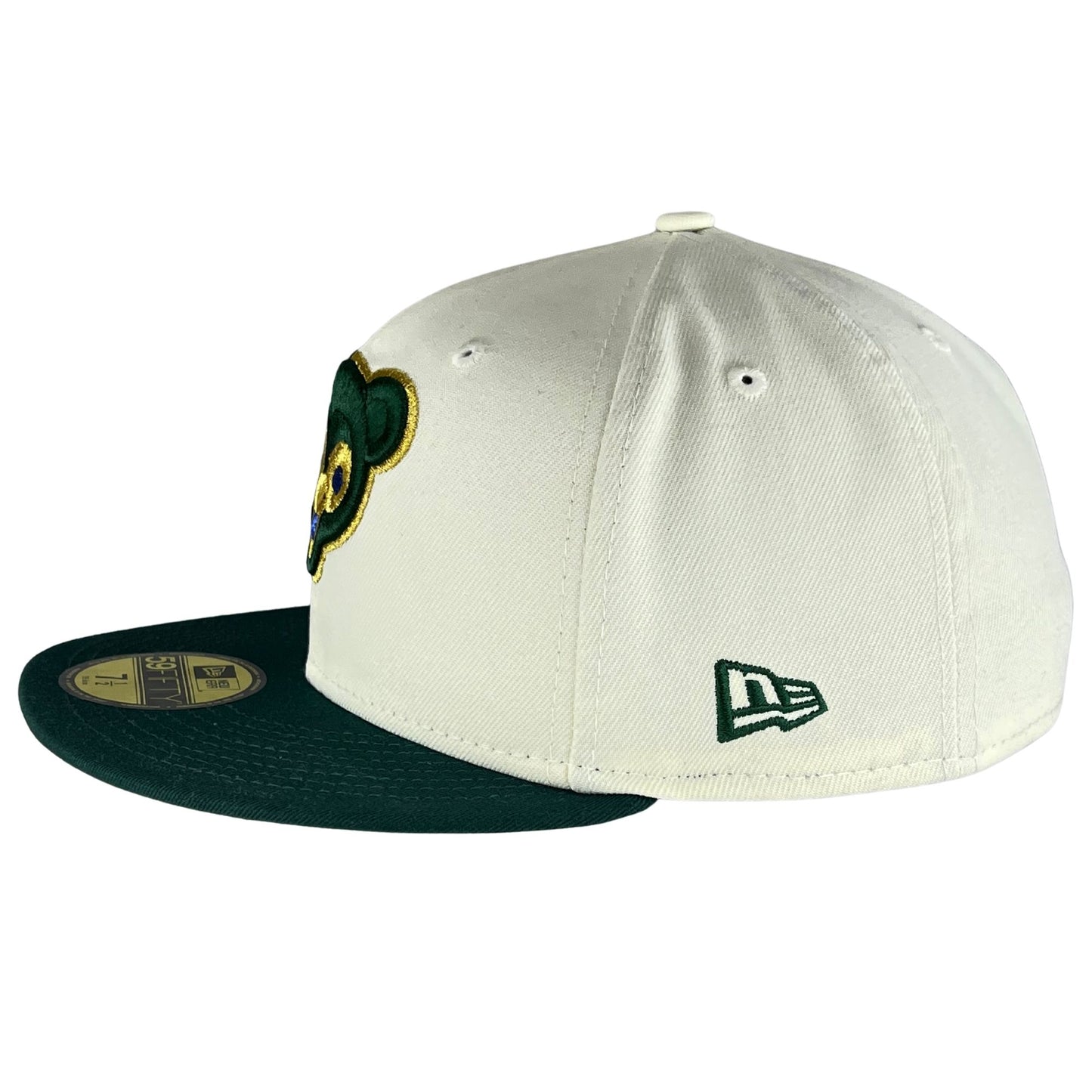 Chicago Cubs Chrome Green 1962 - 1971 Logo W/1962 ASG Patch New Era 59FIFTY Fitted Hat