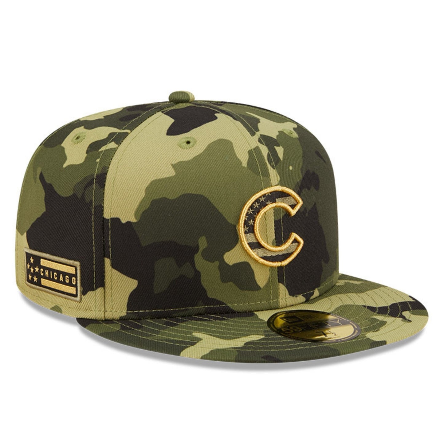 Chicago Cubs 2022 Armed Forces Day New Era 59FIFTY Fitted Hat