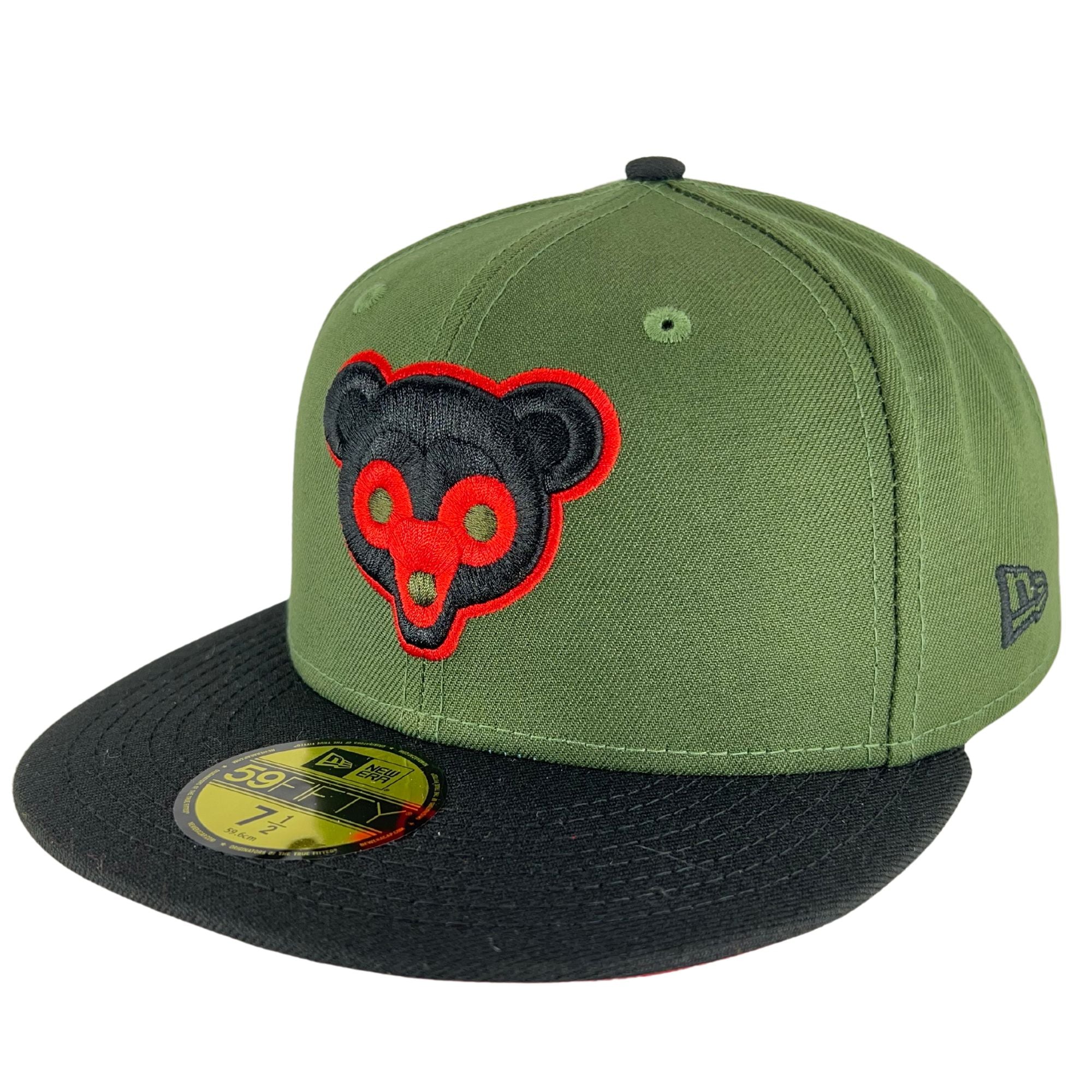 Chicago Cubs Rifle Green/Black New Era 59FIFTY Fitted Hat – Clark