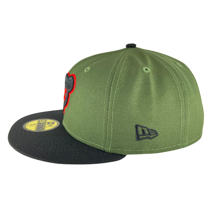 Chicago Cubs Rifle Green/Black New Era 59FIFTY Fitted Hat - Clark