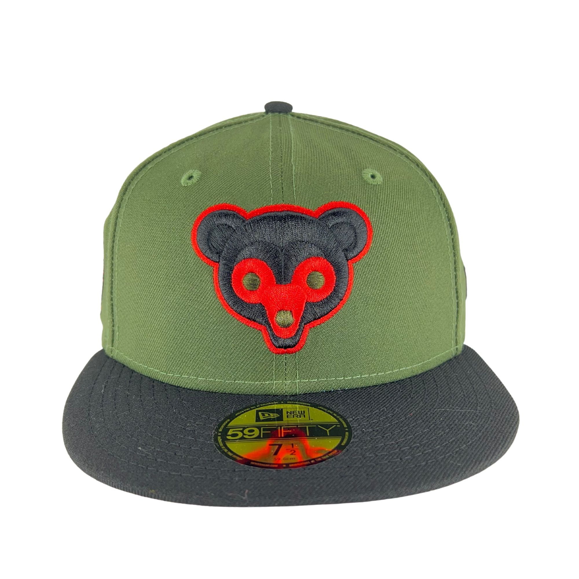 Chicago Cubs Rifle Green/Black New Era 59FIFTY Fitted Hat – Clark