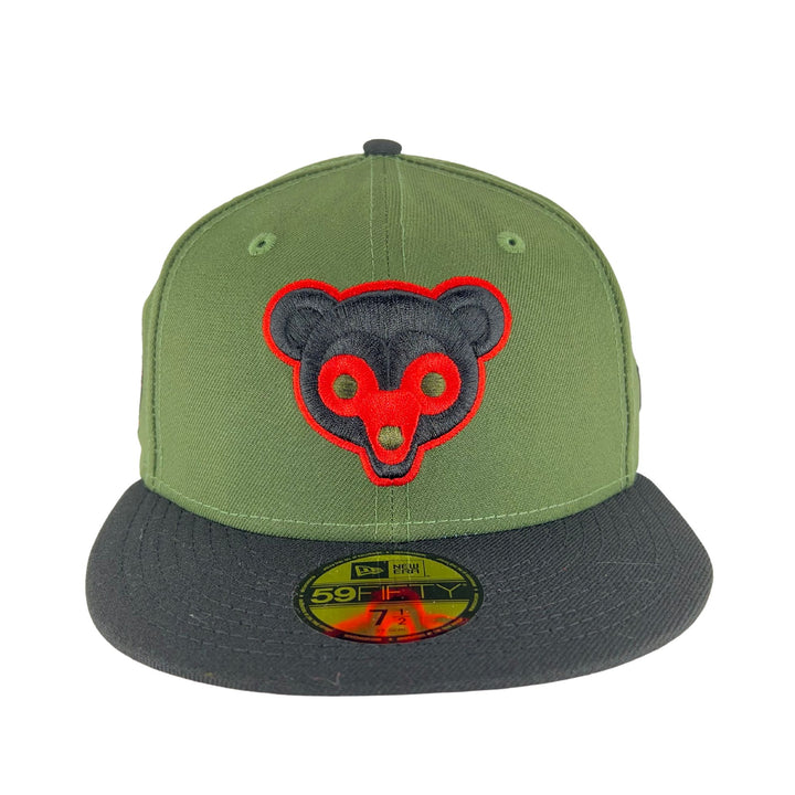 Chicago Cubs Rifle Green/Black New Era 59FIFTY Fitted Hat - Clark