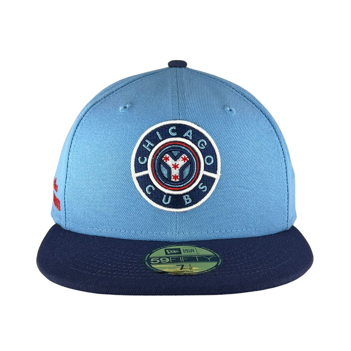 Chicago Cubs Baby Blue City Connect 59FIFTY Fitted Cap