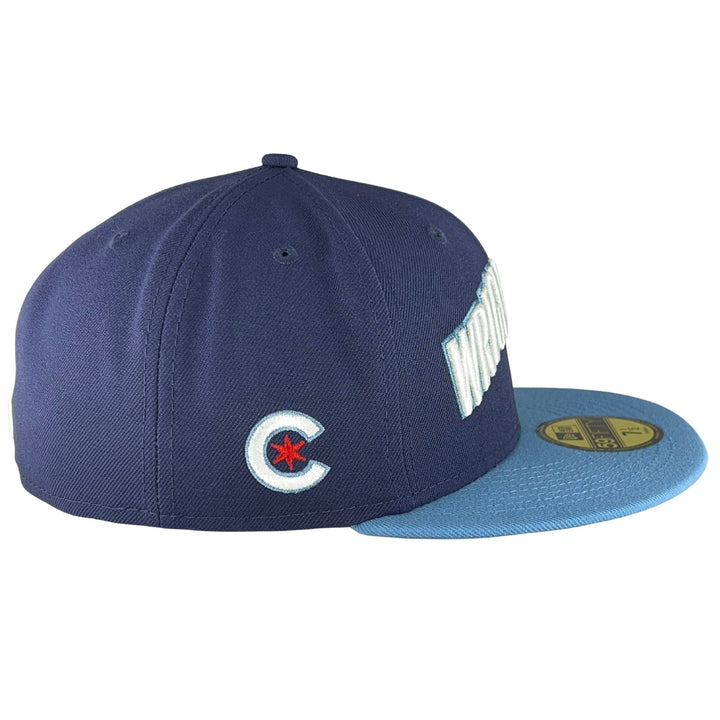 Chicago Cubs City Connect Navy Wordmark 59FIFTY Fitted Cap – Wrigleyville  Sports