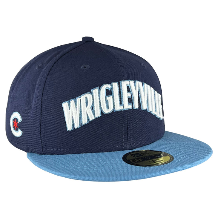 Chicago Cubs City Connect Cap 59FIFTY Fitted Wrigleyville Hat Size