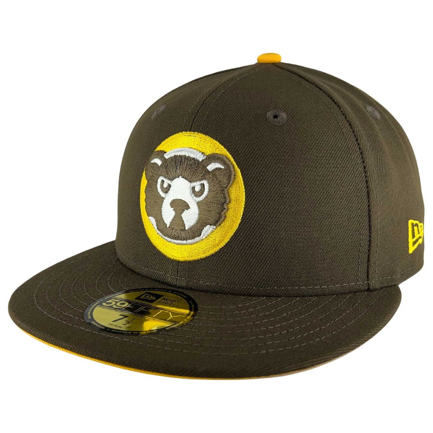 Chicago Cubs Dia de Los Padres Brown/Gold New Era 59FIFTY Fitted Hat