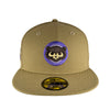Chicago Cubs Khaki/Purple/Purple UV New Era 59FIFTY Fitted Hat