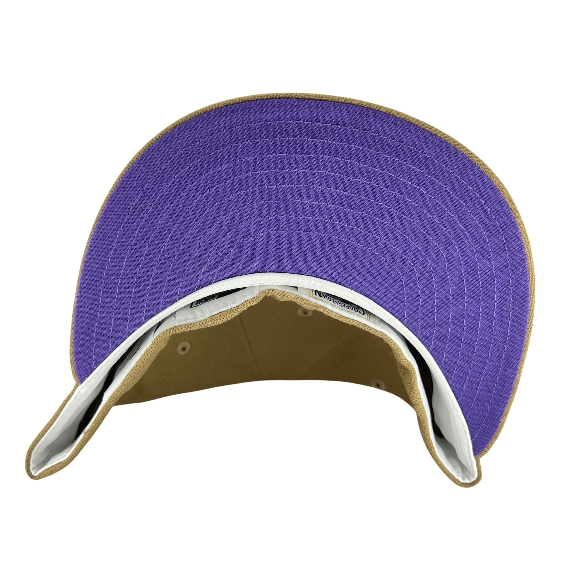 Chicago Cubs Khaki/Purple/Purple UV New Era 59FIFTY Fitted Hat