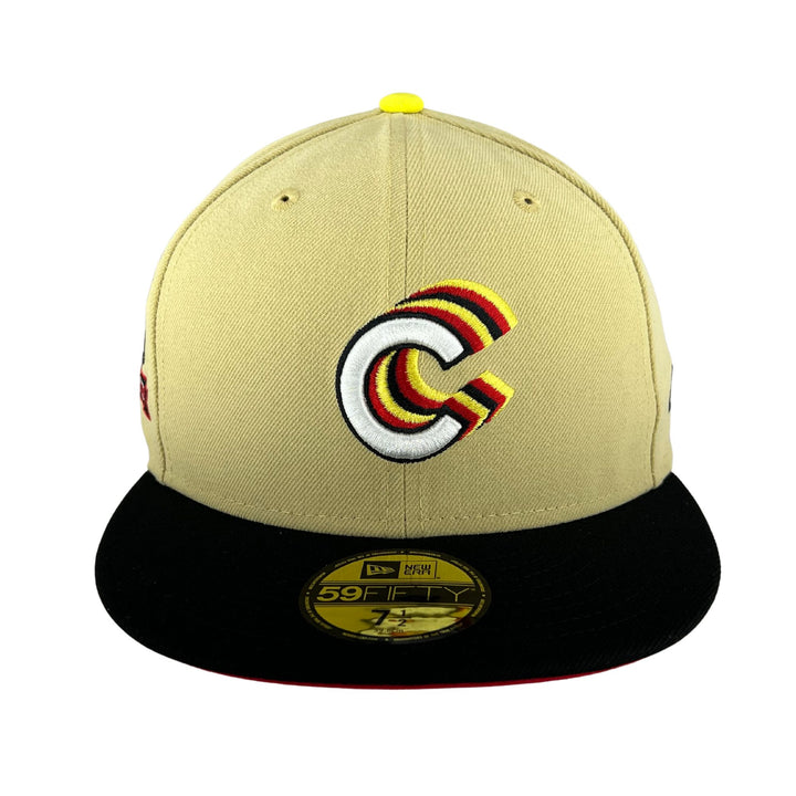 Chicago Cubs Vegas Gold New Era 59FIFTY Fitted Hat